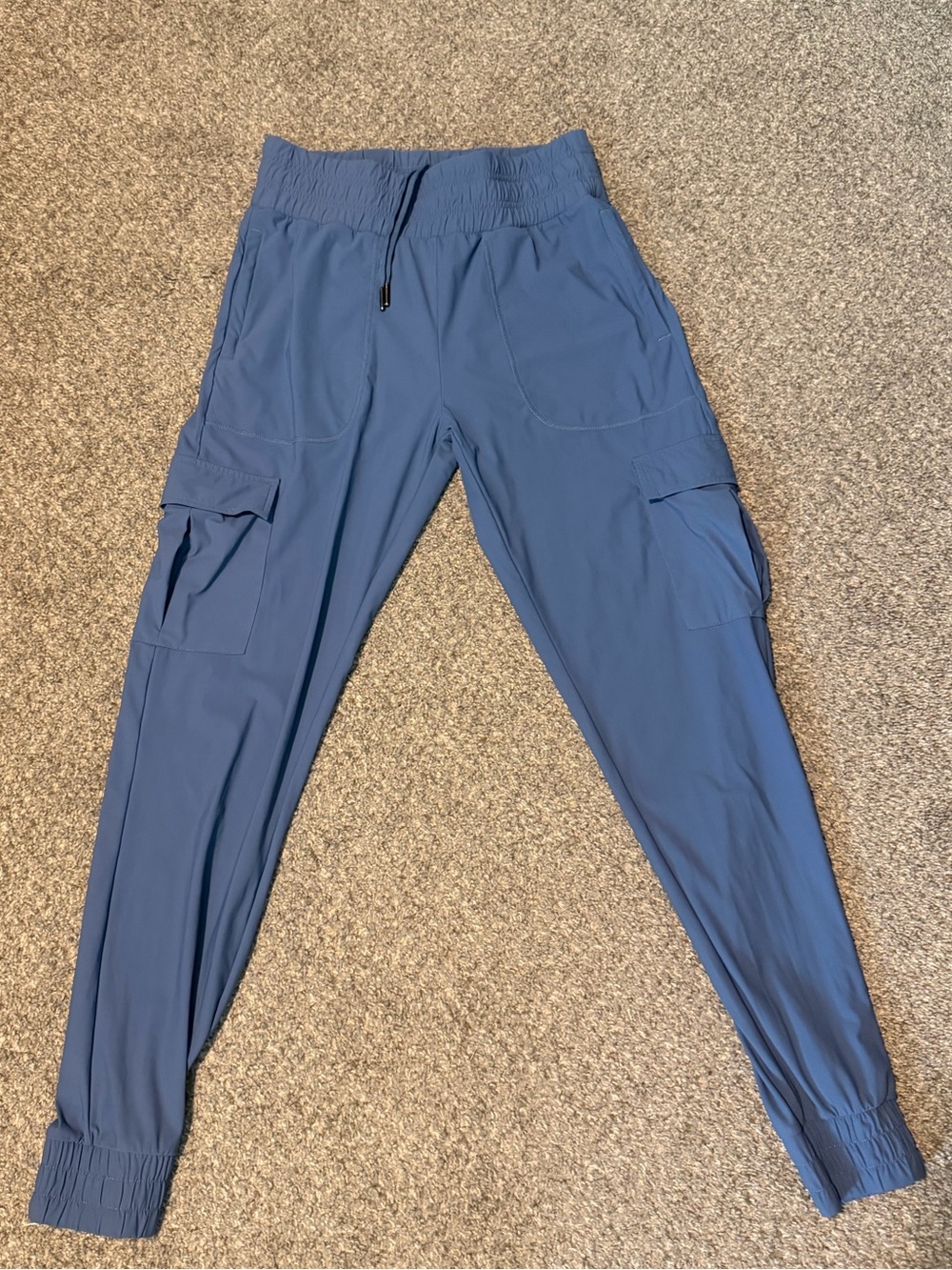 Women's Vitality (Balance Athletica) Blue Cargo Jogger Pants